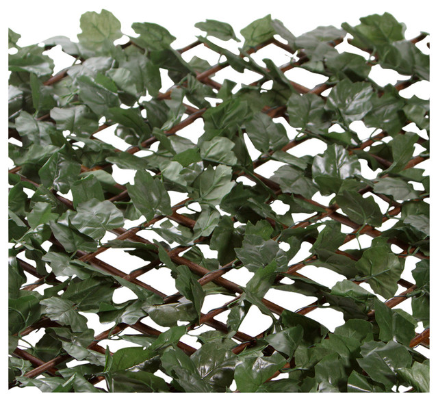 Trellis Greenery, 40" Panel Traditional Artificial Plants And Trees