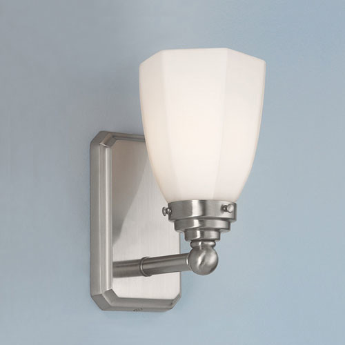 Williams Brushed Nickel Single Light Wall Sconce - Modern - Wall Lighting