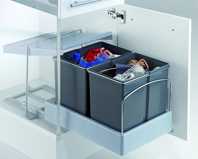 Wesco Automatic Master Boy 30L In Cupboard Recycling Bin Contemporary Recycling Bins south