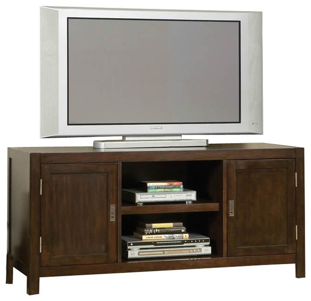  Wood TV Stand in Espresso modern-entertainment-centers-and-tv-stands