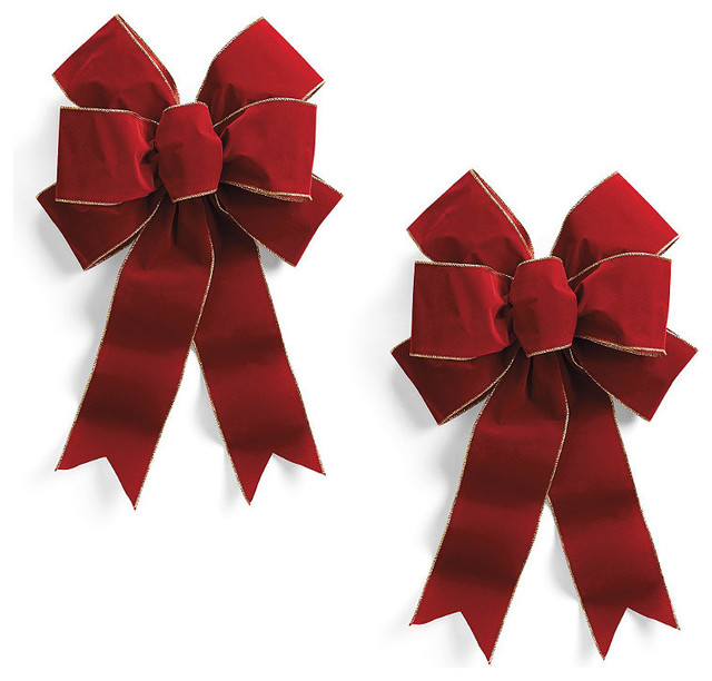 pre made burgundy outdoor bows set of two 18 pre made burgundy outdoor bows set of two 18