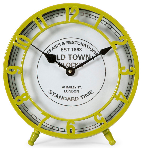 Elegant Essentials Desk Clock Living Room Home Decor Transitional