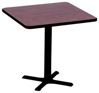 Novelty+Cafe+Futon+W+Storage Square Breakroom Table w Cross Base (42 in./33 in. X-Base/Black ...