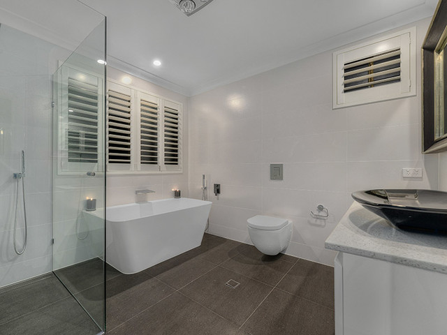 Ascot  Modern  Bathroom  brisbane  by Interior Solutions Brisbane