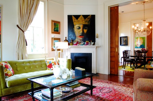 My Houzz: Colorful eclectic style in a traditional New Orleans home