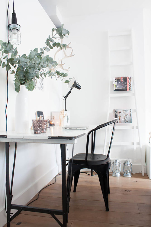 A perfectly pale interior with Nordic influences