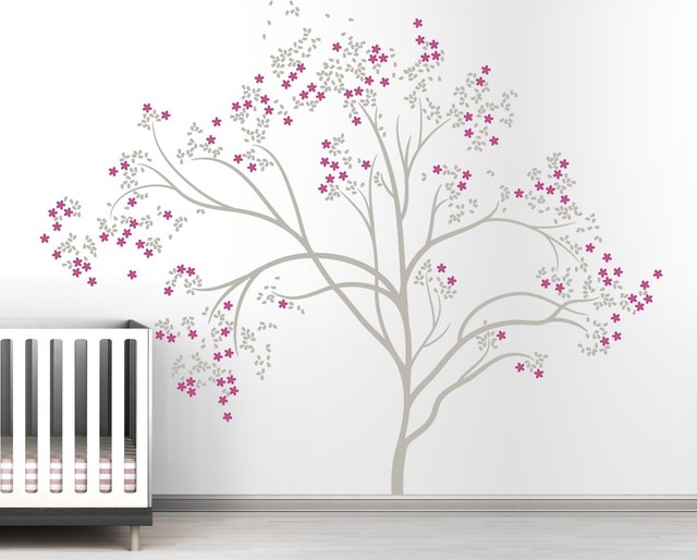 Littlelion Studio Blossom Tree Extra Large Wall Decal Modern Kids