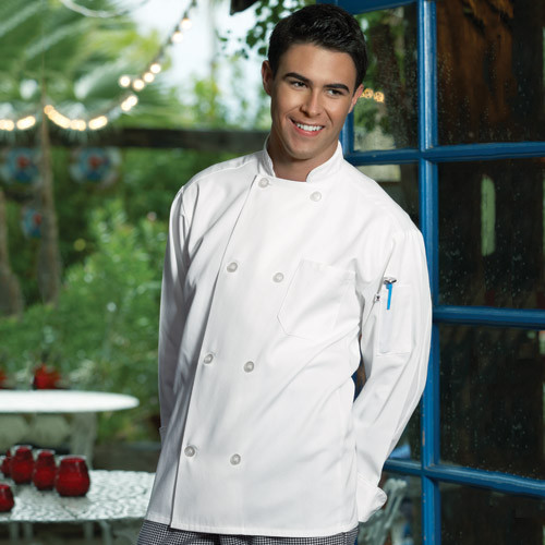 Premium Basic Chef Coat by Threads Contemporary Aprons