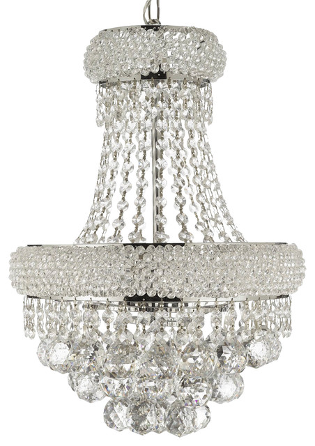 French Empire Crystal Chandelier  Traditional  Chandeliers  by GSPN