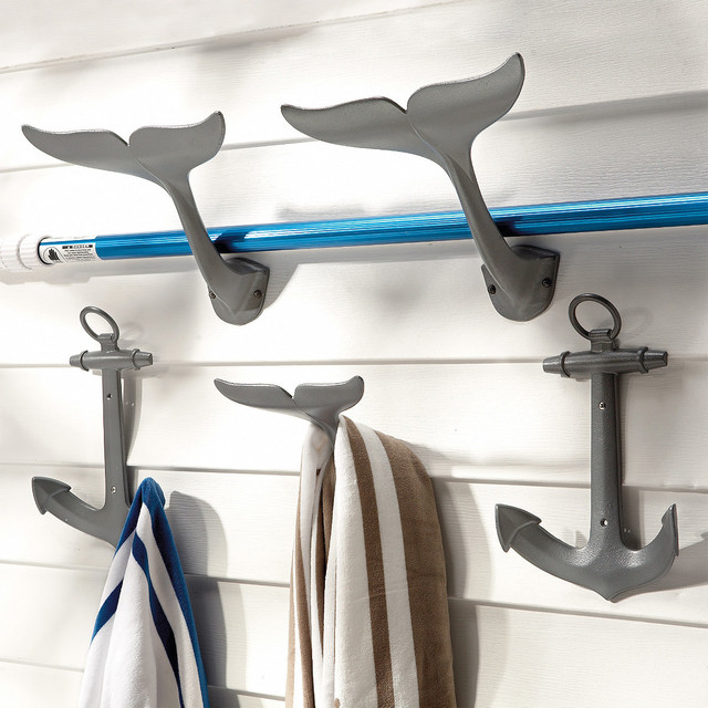 Anchor Hook Contemporary Wall & Coat Hooks by FRONTGATE