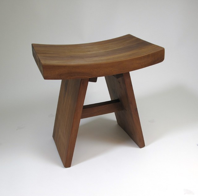 Genuine Teak Asian Style Shower Bench - Asian - Shower ...