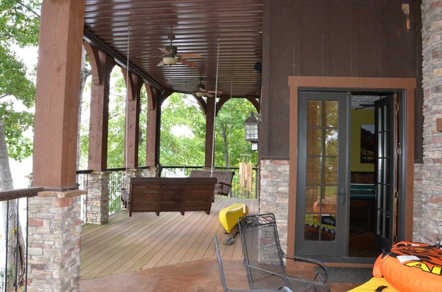 Appalachia Mountain Home House Plan - Traditional - Porch - atlanta