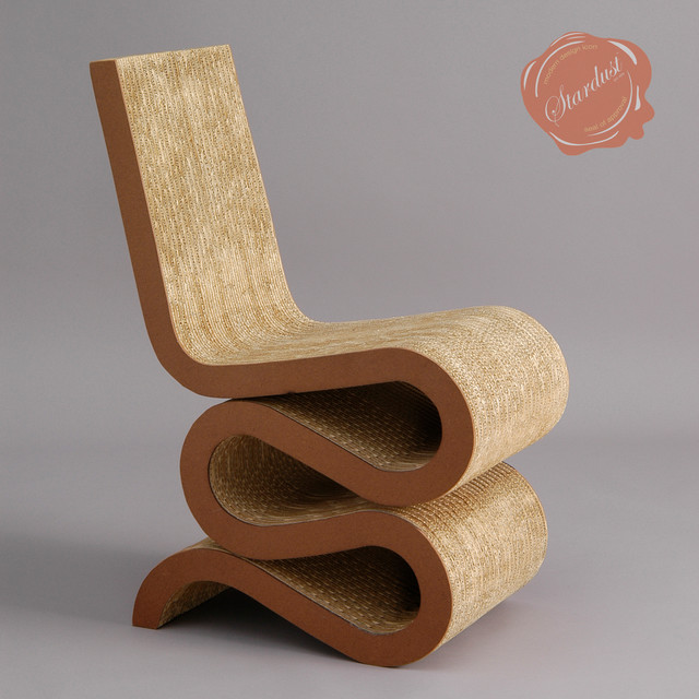 Frank Gehry Wiggle Chair Vitra Moderne Fauteuil san francisco