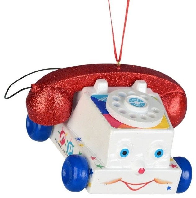 department 56 fisher price chatter telephone ornament department 56 fisher price chatter telephone ornament