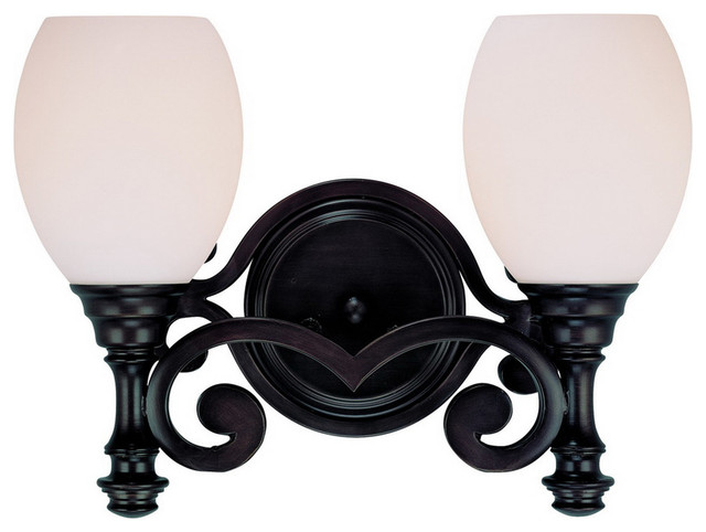 Dolan Designs 3082-20 Naples 2 Light Bathroom Vanity Lights in Antique Bronze - Transitional ...