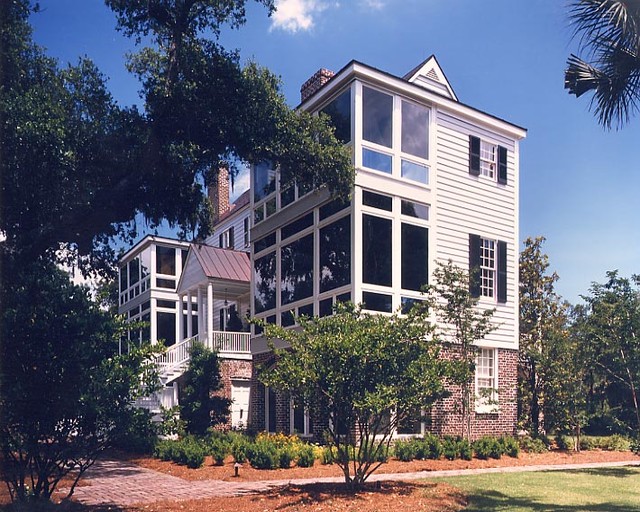 Vanderhorst Plantation Traditional Exterior charleston by Walker Concepts Architecture
