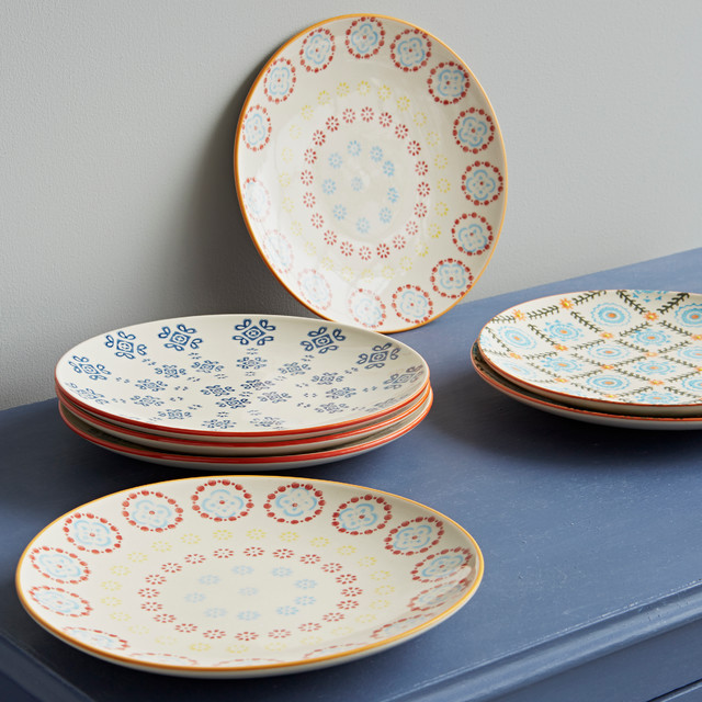 Moorish Side Plates Eclectic Dinner Plates london by rigby & mac