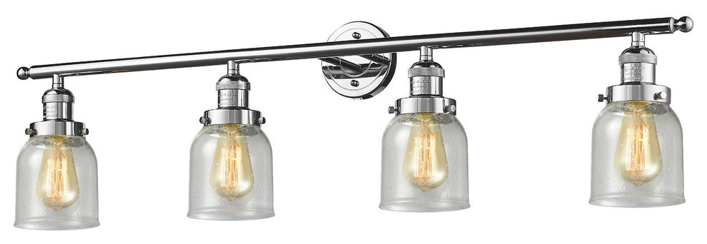 Innovations Small Bell Light Bathroom Fixture Polished Chrome