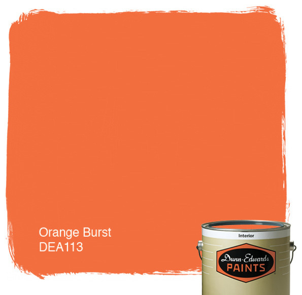 DunnEdwards Paints Orange Burst DEA113