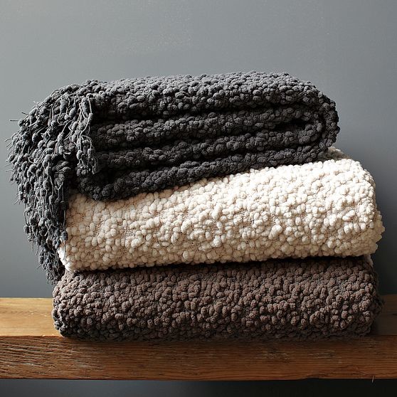 Cozy Throw Contemporary Throws by West Elm