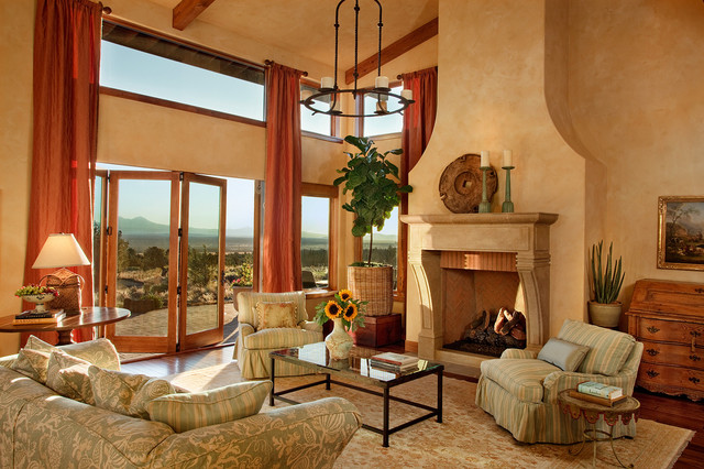 Tuscan Decor Living Room Home Design Ideas, Pictures, Remodel and