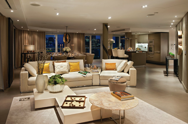Bézier Penthouse One contemporary-living-room