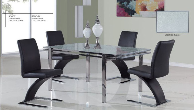round glass top kitchen table and chair