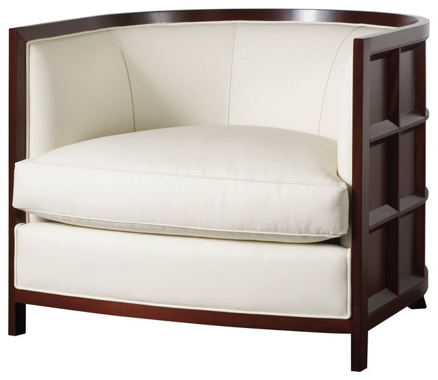 Bevel Lounge Chair Baker Furniture Modern by Baker Furniture