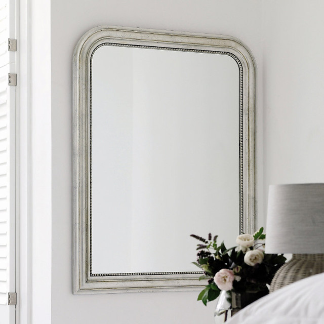 Madison Arched Wall Mirror Traditional Wall Mirrors by The White