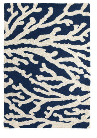 Blue Coral Rug 27 x 40