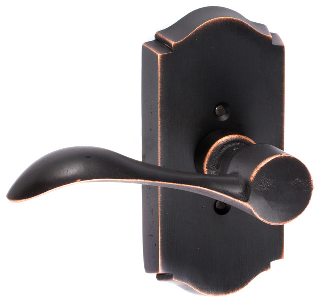 Rustic Series Sandstone Dummy Lever, Right Hand Rustic Door Handles