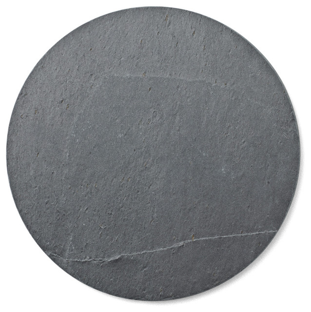 New Norm Dinnerware, Plate, Natural Slate, 7in Contemporary Dinner