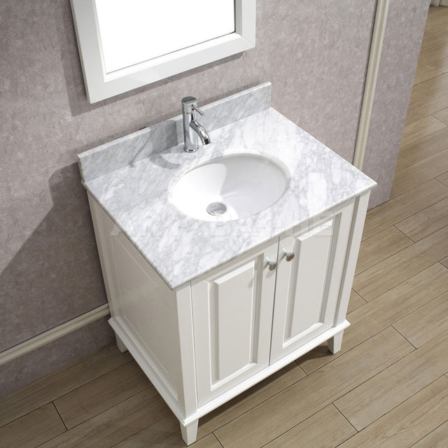 White Bathroom Vanities miami by Vanities for Bathrooms
