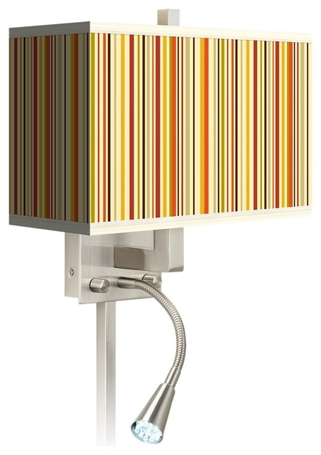 Stacy Garcia Lemongrass LED Reading Light Plug-In Sconce - Contemporary - Wall Lighting