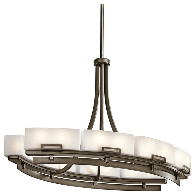 Kichler 42431SWZ Chandelier Linear 16Lt Transitional Chandeliers