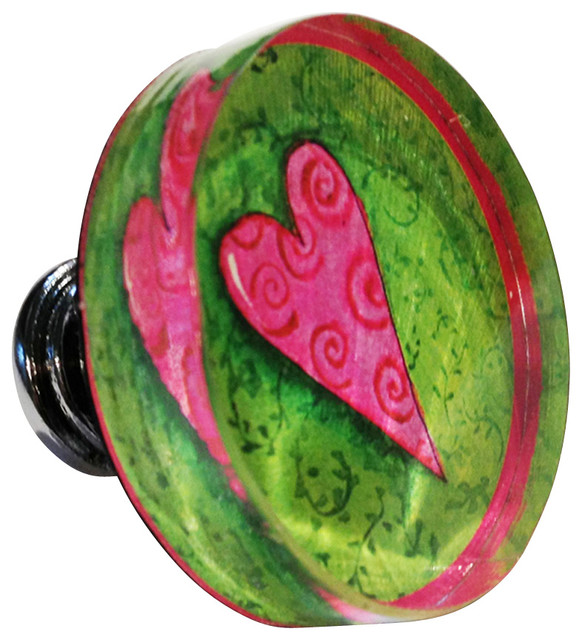 Heart Knob Eclectic And Drawer Knobs other metro by