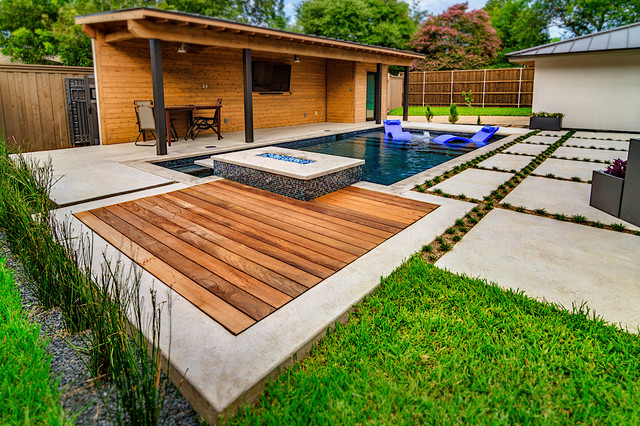 Geometric Pool Designs Dallas Highland Park Plano Dallas By