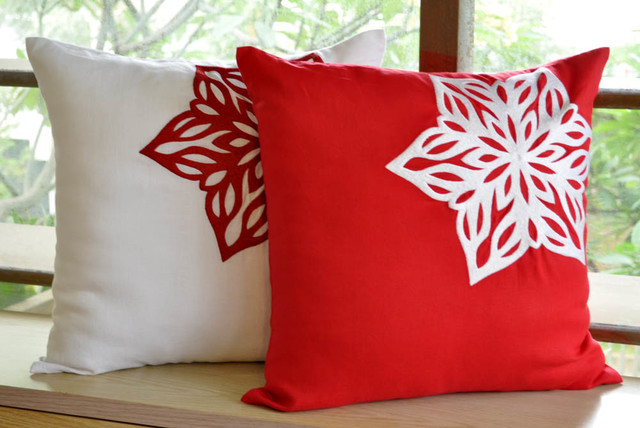 Modern Holiday Pillow Covers - Modern - Decorative Pillows - other metro - by KainKain