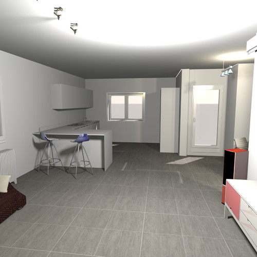 Aiuto per pavimento open space