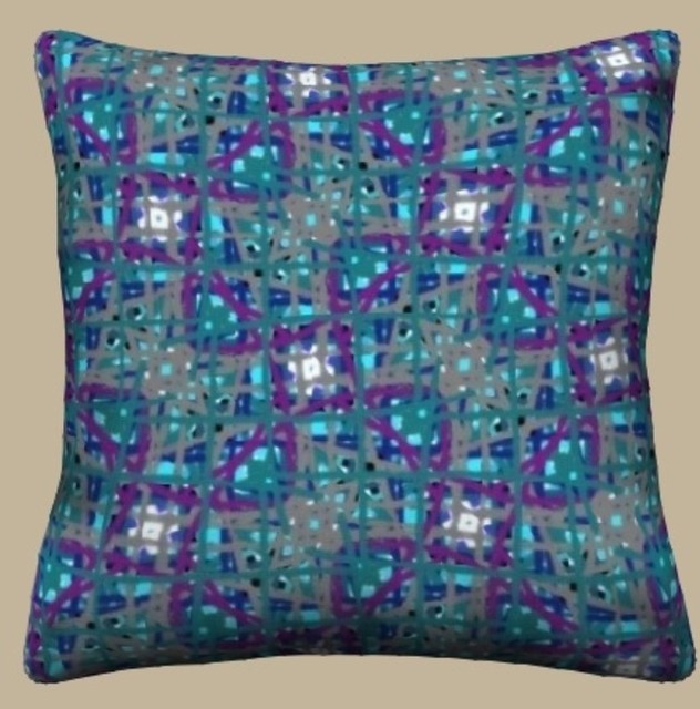 Unique Throw Pillows - Contemporary - new york - by Ann-dee s Doodles