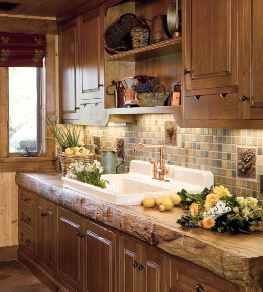 rustic farmhouse kitchen decor backsplash