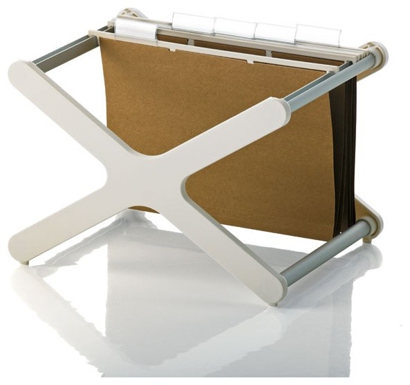 "XX" Stacking File Holder Contemporary Filing by Panik