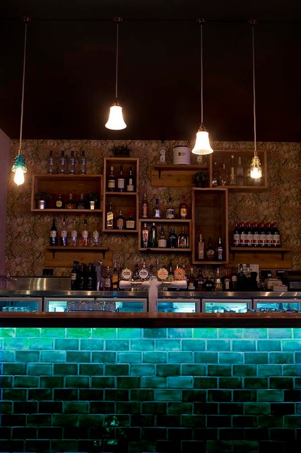 Eclectic Home Bar Brisbane Loft eclectic-home-bar