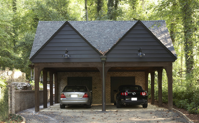  Shelter - Contemporary - Garage - birmingham - by Structures, Inc