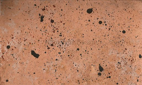 Crushed Copper Leaf With Flecks Wallpaper Sample (W1005) - Arts