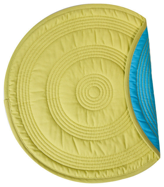 Fiesta Reversible Quilted Placemat Transitional Placemats by