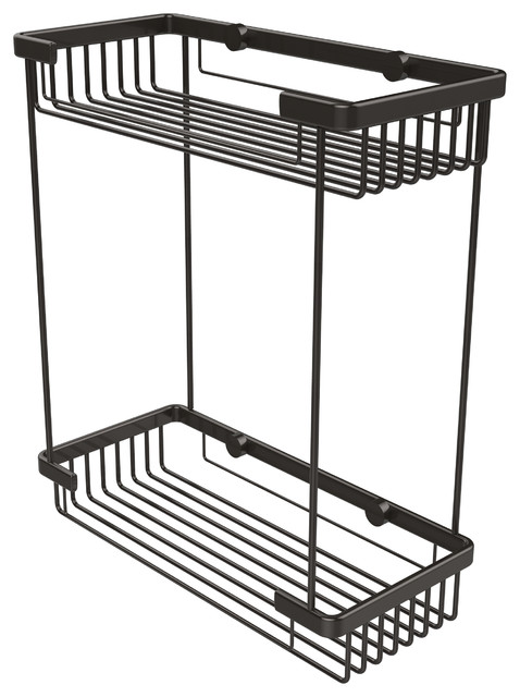 double shower basket