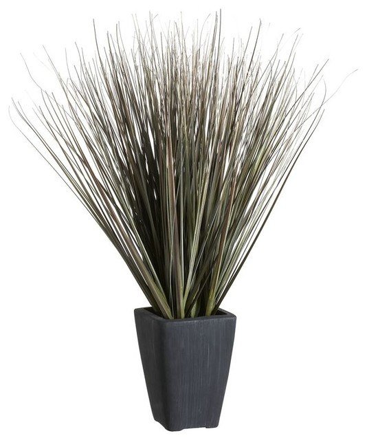 Potted Artificial Dune Grass Contemporary Artificial Flowers Plants