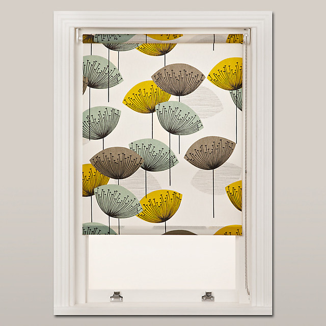 Sanderson Dandelion Clocks Roller Blind, Chaffinch Contemporary