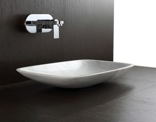... Solid Stone Basin - Modern - Bathroom Sinks - brisbane - by Nova Deko